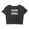 chicago bears tee packers can suck my ditka Crop Top