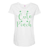 too cute Maternity Scoop Neck T-shirt