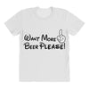 Want More Beer Please Black All Over Women's T-shirt