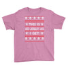 emo gothic ugly christmas sweater. Youth Tee