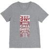 Keep Calm And Call Daryl V-Neck Tee