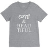 cute beautiful V-Neck Tee