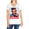 conor mcgregor notorious Ladies Curvy T-Shirt