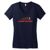 evolution Women's V-Neck T-Shirt