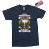 Never Underestimate A Man Who Watches The 100 And Was Born in December Exclusive T-shirt