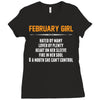February Girl Hated By Many Ladies Fitted T-Shirt