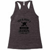 This is What a Badass Grandpa Looks Like Racerback Tank