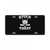 stick or treat License Plate