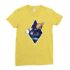 Space Triangle Ladies Fitted T-Shirt