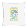 5  unicorn stab idiots Throw Pillow