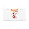 enlist License Plate