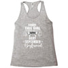 sorry this girl is already taken by a super sexy september boyfriend Racerback Tank