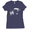 trek wars womens funny Ladies Fitted T-Shirt