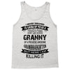 Super Cool Granny Of A Freaking Awesome Granddaughter Tank Top