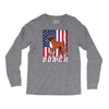 usa boxer flag Long Sleeve Shirts