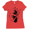drowning Ladies Fitted T-Shirt