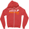 evolution Zipper Hoodie