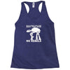 i'm all about that base Racerback Tank