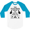 This Teacher Survived The 2016 2017 School Year 3/4 Sleeve Shirt