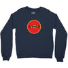 red fire Crewneck Sweatshirt