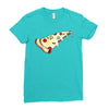 Pizza Slice Ladies Fitted T-Shirt
