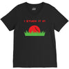 disc golf dirty sex joke pun ground penetration V-Neck Tee