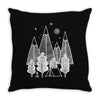 camp line Throw Pillow