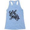 girl gang 2 Racerback Tank