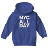 nyc all day Youth Hoodie