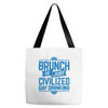 brunch day drinking Tote Bags