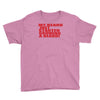 beard jus started Youth Tee