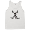 i am the stag stag night hen wedding mens Tank Top