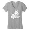 dogfather Women's V-Neck T-Shirt