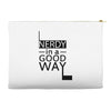 nerdy in a good way Accessory Pouches