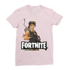 fortnite cartoon Ladies Fitted T-Shirt