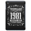 vintage made in 1981 perfectly aged a living legend iPad Mini