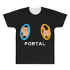 Portal Cat All Over Men's T-shirt