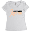 Survivor Rock Women's Triblend Scoop T-shirt