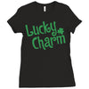 lucky charm Ladies Fitted T-Shirt