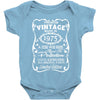vintage made in 1975 Baby Onesie
