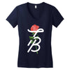 Tessa Brooks Rose Women's V-Neck T-Shirt