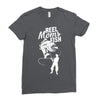 reel moms fish Ladies Fitted T-Shirt