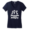 mermaids against misogyny best trending Women's V-Neck T-Shirt