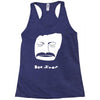 bon iver face Racerback Tank