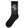 Nasa  Blue White Yellow Color Socks