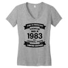 Premium Vintage  1983 Women's V-Neck T-Shirt