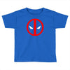 deadpool logo avengers marvel comics gift Toddler T-shirt