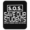 S.O.S. Save Our Students Mousepad