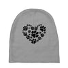 cat love paw Baby Beanies
