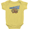 octopus with bubble gun goes pewpew Baby Onesie